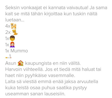 Hyvä Tinder bio ja profiiliteksti